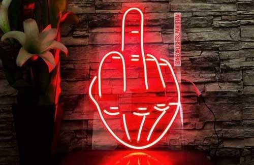 Outdoor Acrylic LED Neon Sign