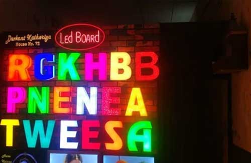 Led Acrylic Letter
