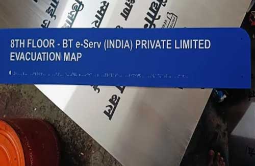 Braille Signages