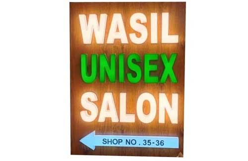 Rectangular Acrylic Sign Board